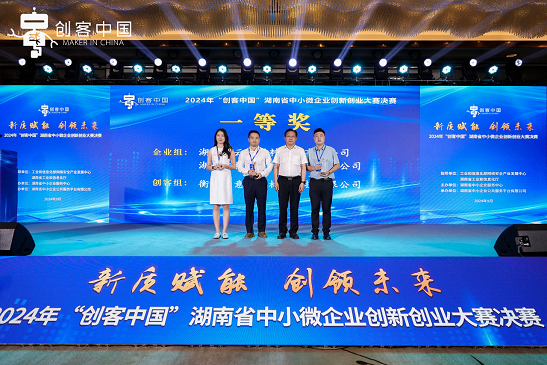 2024年“创客中国”湖南省中小微企业创新创业大赛圆满落幕(图2)